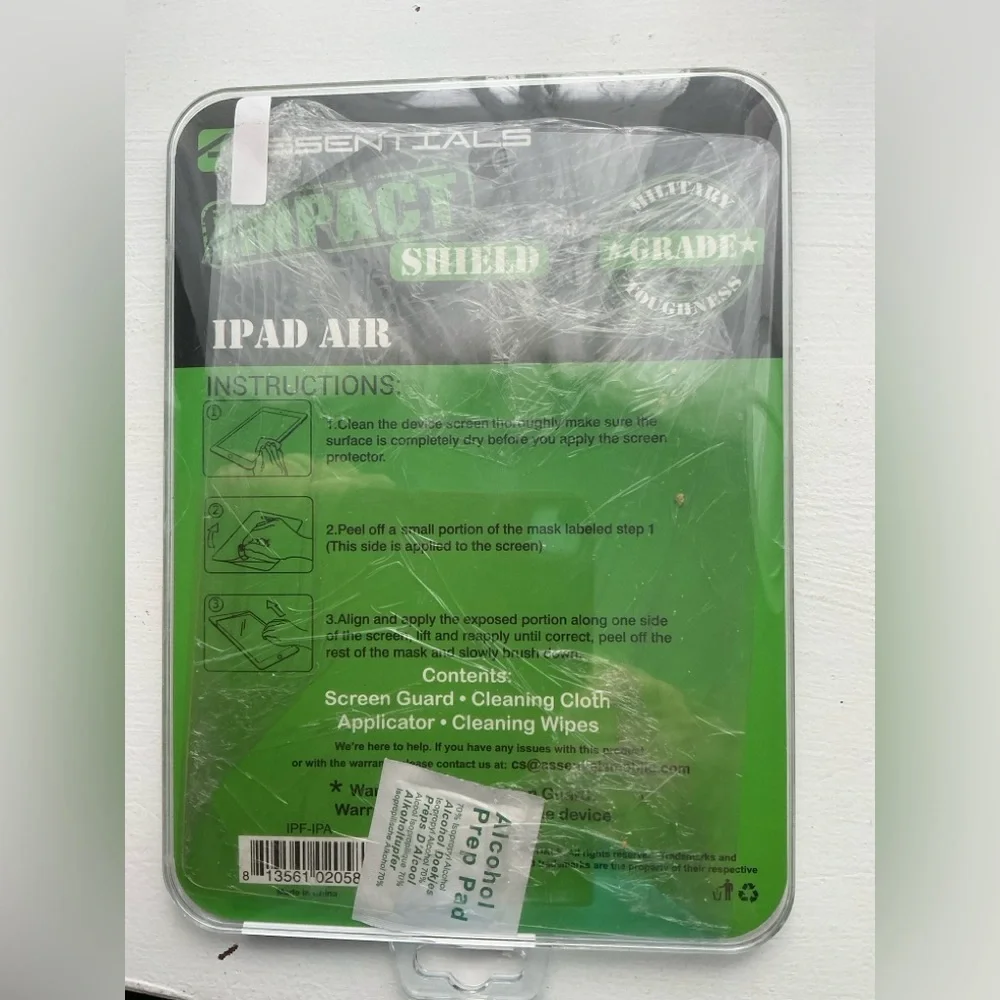 NEW ESSENTIALS IMPACT SHIELD FOR TABLET